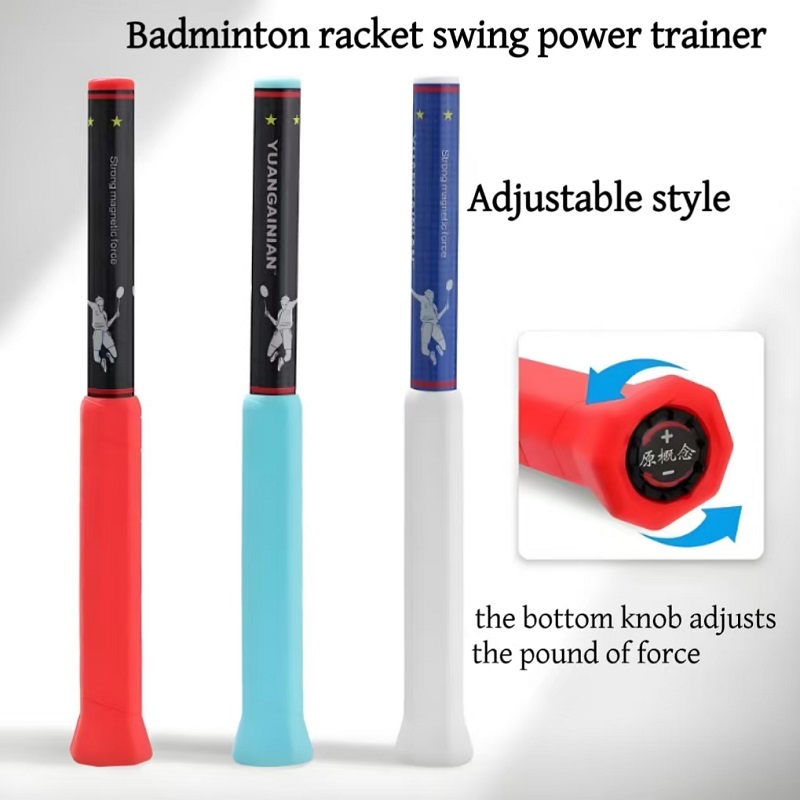 Badminton Rebound Trainer - Ücretsiz Ayarlanabilir Kuvvet Pound Badminton Salıncak