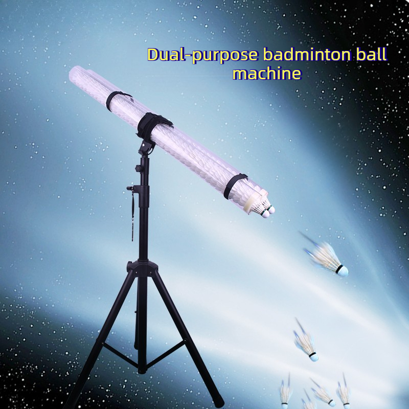 Badminton Rebound Trainer - Taşınabilir Badminton Sunucusu Büyük Kapasiteli Badminton