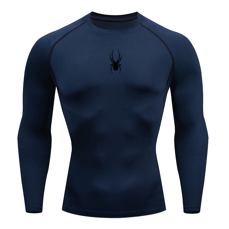T Shirt Dry Fit - Erkek uzun kollu fitness tişörtü, ilkbahar