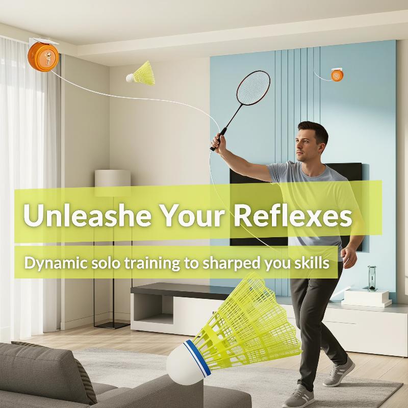 Otomatik Geri Çekilebilir Badm - Badminton Rebound Trainer incelemesi ve fiyatı