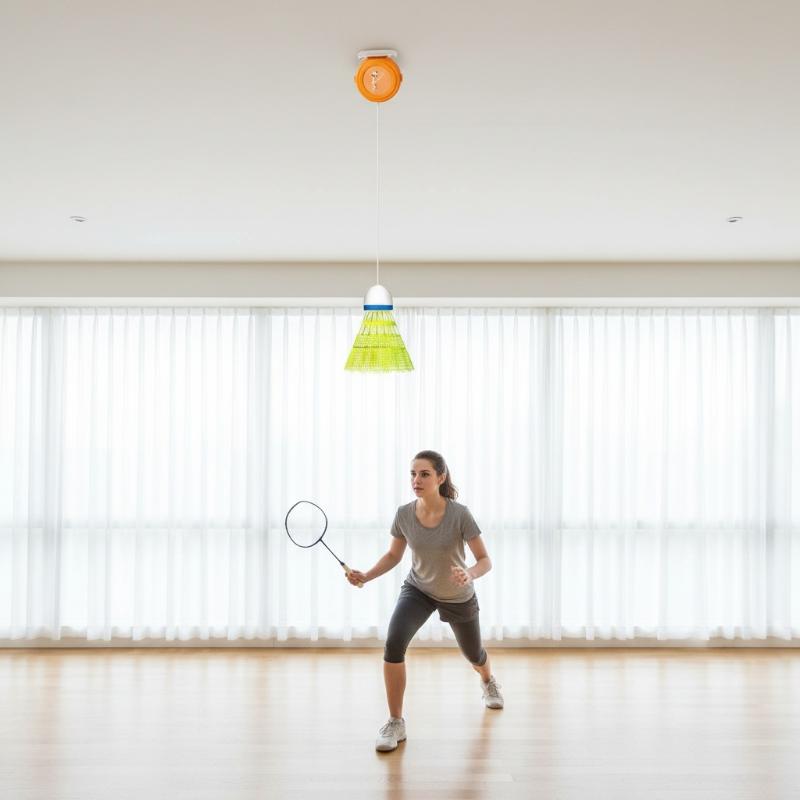 Otomatik Geri Çekilebilir Badm - Badminton Rebound Trainer incelemesi ve fiyatı
