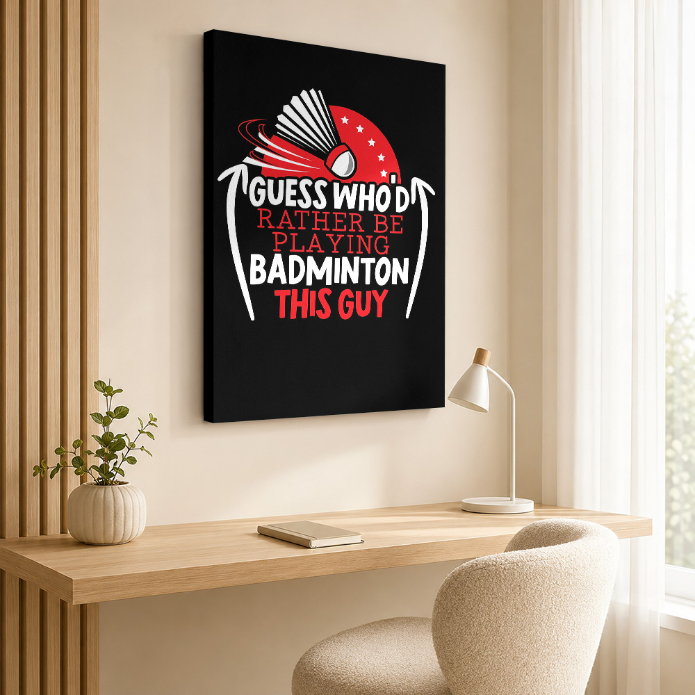 Badminton Oyuncusu Kanvas Bask - Badminton Poster incelemesi ve fiyatı