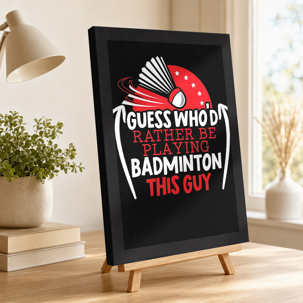 Badminton Oyuncusu Kanvas Bask - Badminton Poster incelemesi ve fiyatı